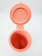 Car cup holder trash bin