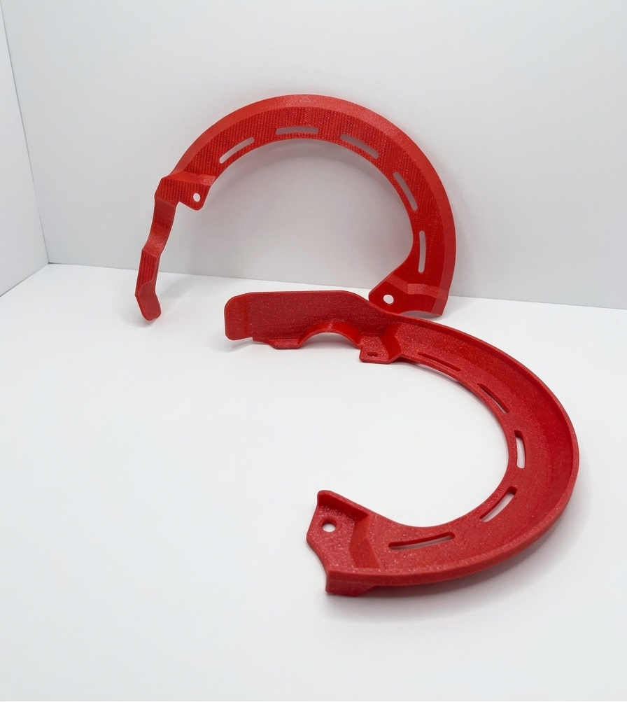 Yamaha XTZ 750 - Brake guards