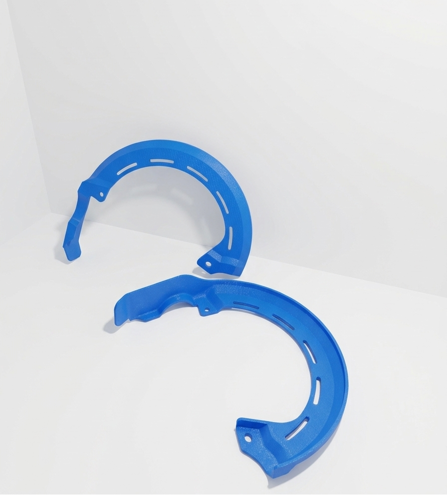 Yamaha XTZ 750 - Brake guards